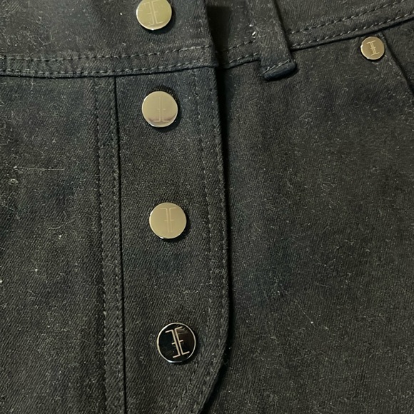 Epuzer detachable Jeans with snaps cut out High Rise Small Stretch Retail $2,025 - Picture 3 of 6